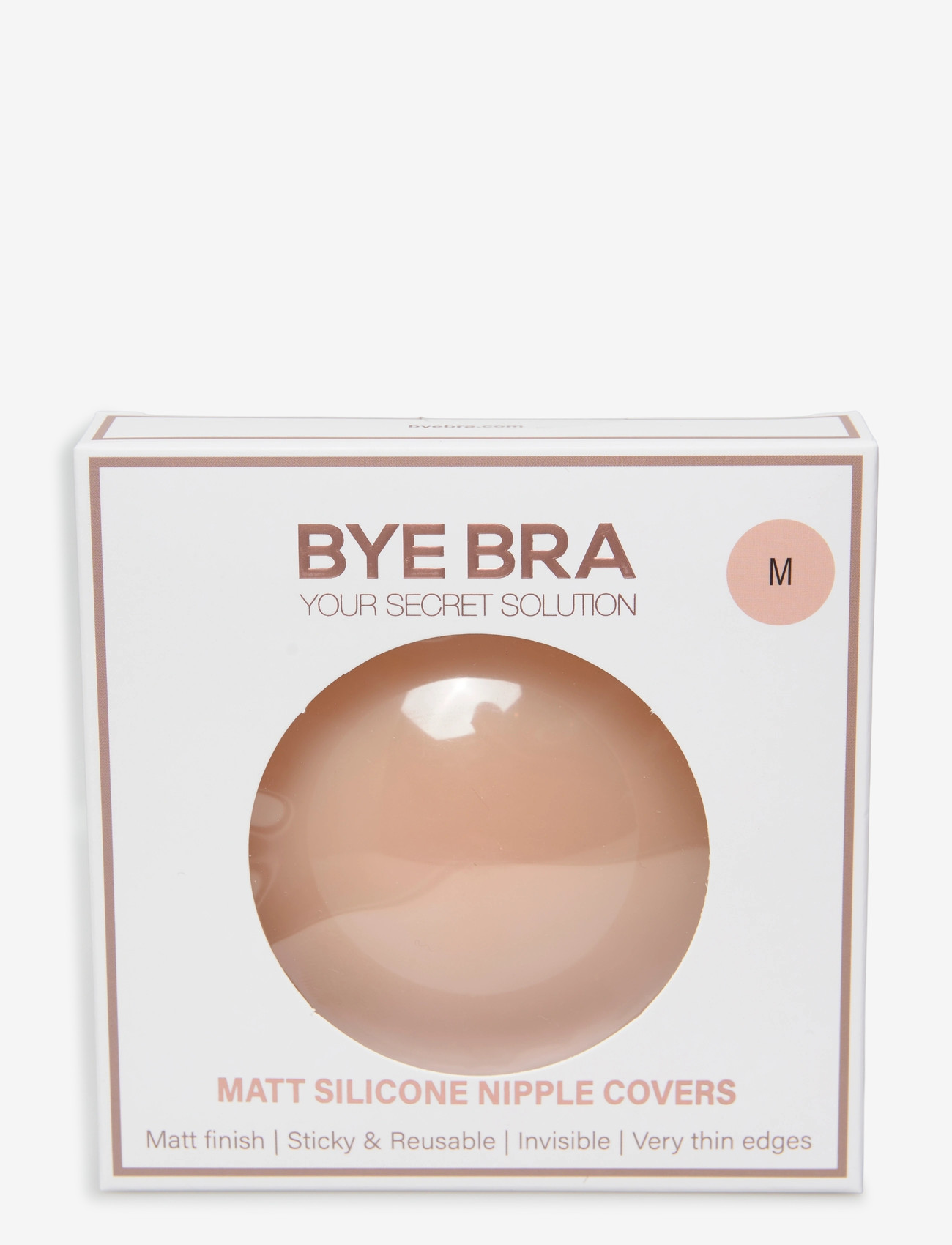 Bye Bra - Matt Silicone Nipple Covers - bh-zubehör - beige - 0