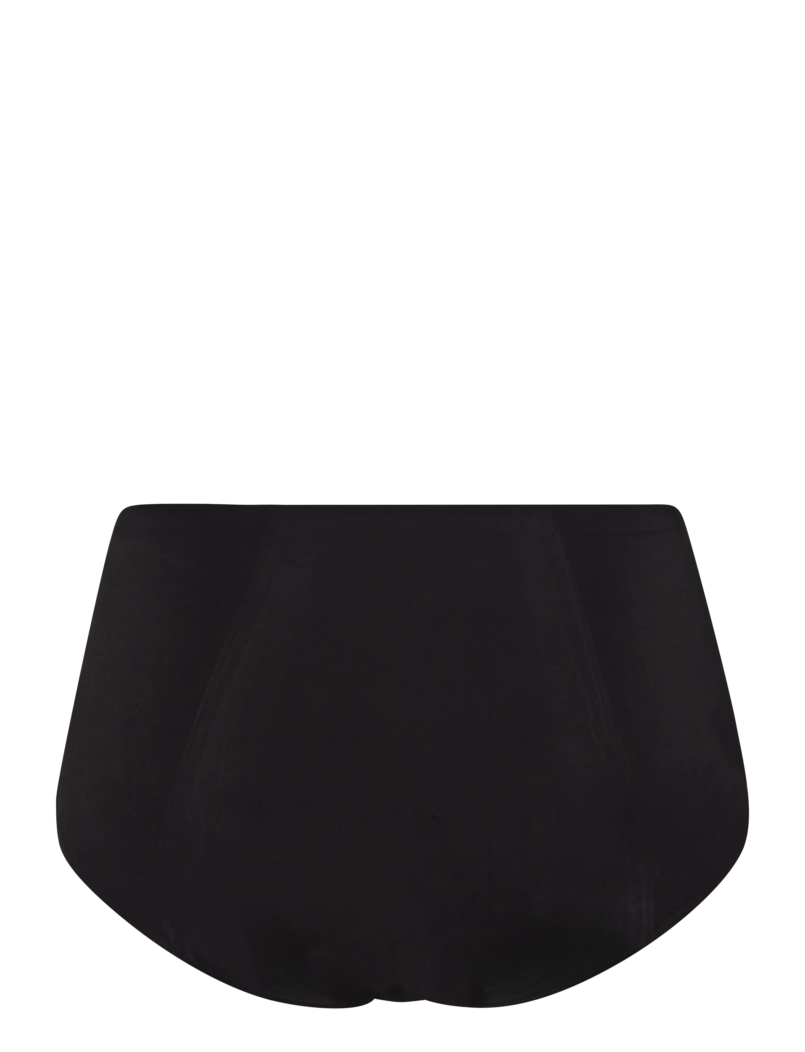 Bye Bra - Period High Brief Laminated High Flow | Black XXL - black - 1