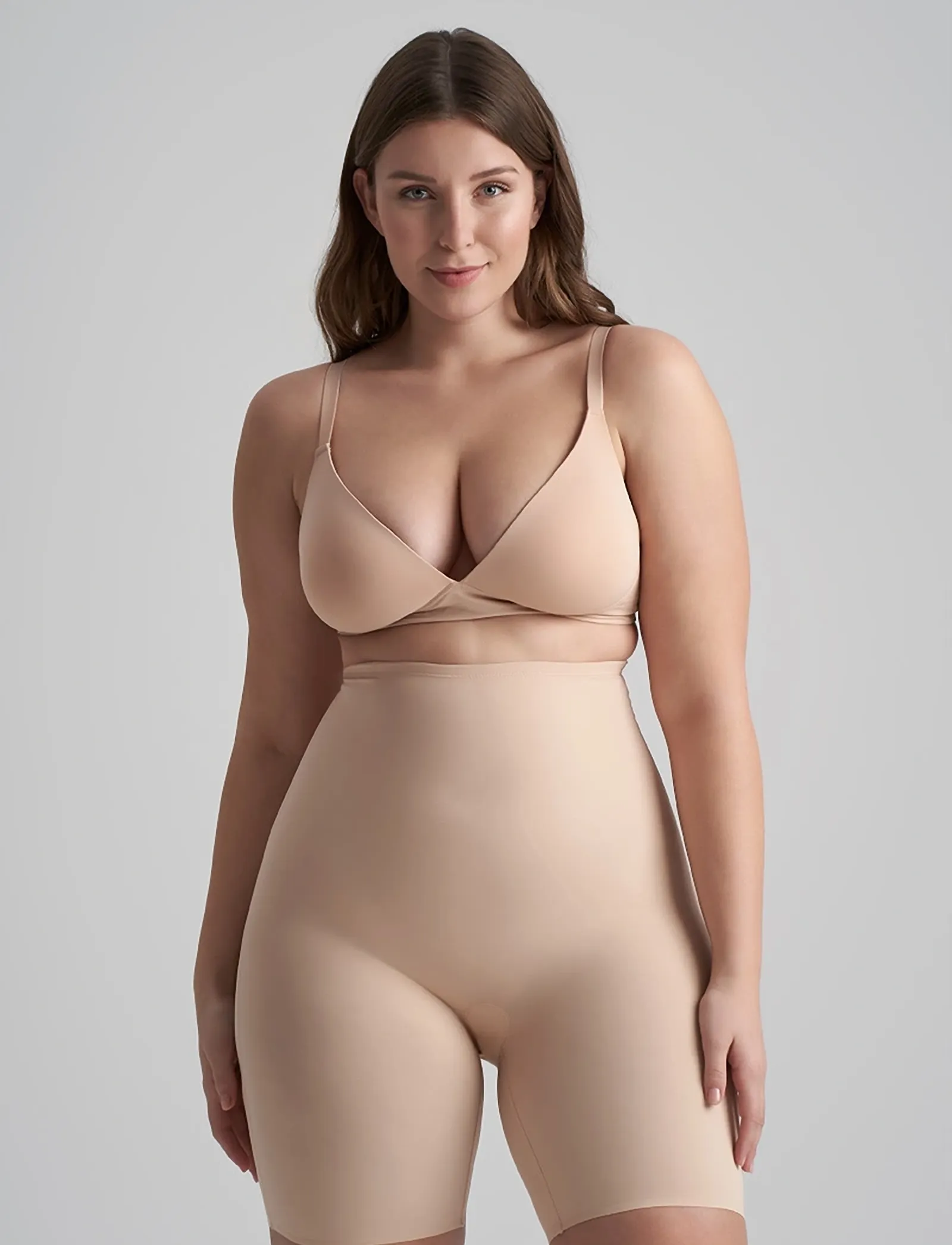 Bye Bra Sculpting High Waist Short, 3XL, Beige, Shapewear > Underdele, Dame