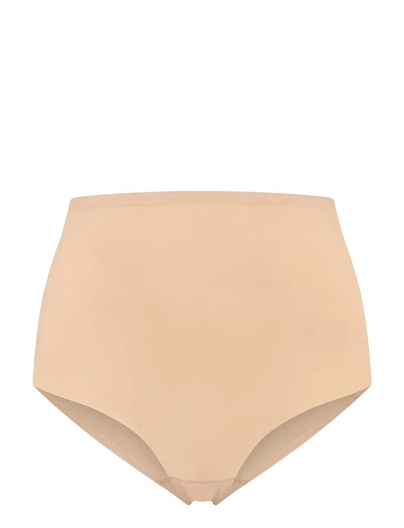 Bye Bra - Sculpting Mid Waist Brief - formuojančios apatinės kelnės ir sijonai - beige - 1