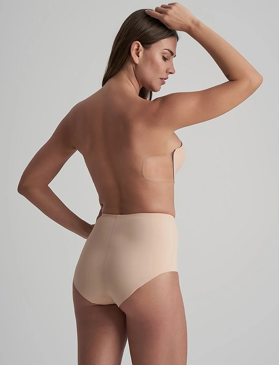 Bye Bra - Sculpting Mid Waist Brief - shaping nederdelar - beige - 4