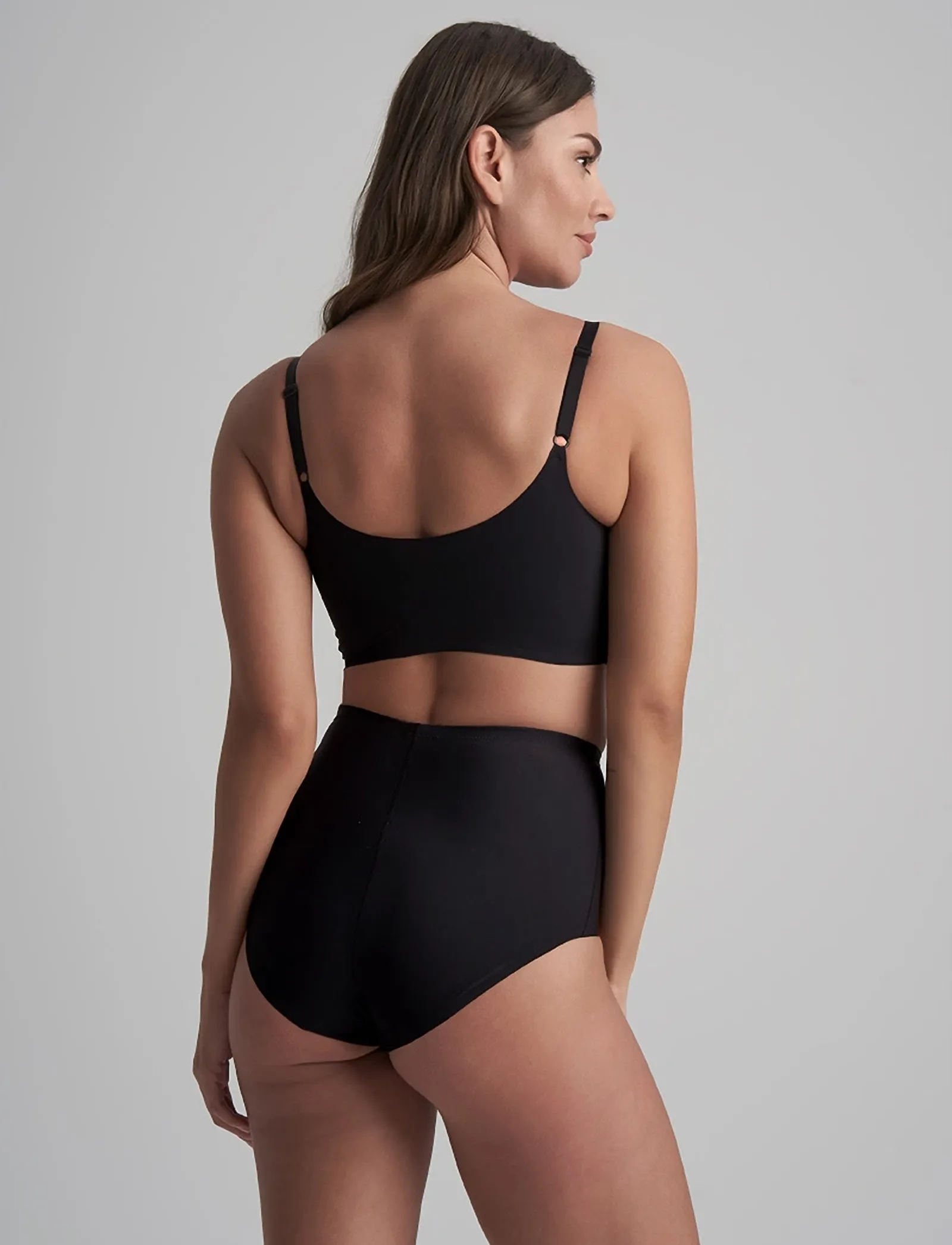 Bye Bra - Sculpting Mid Waist Brief - formende underdele - black - 3