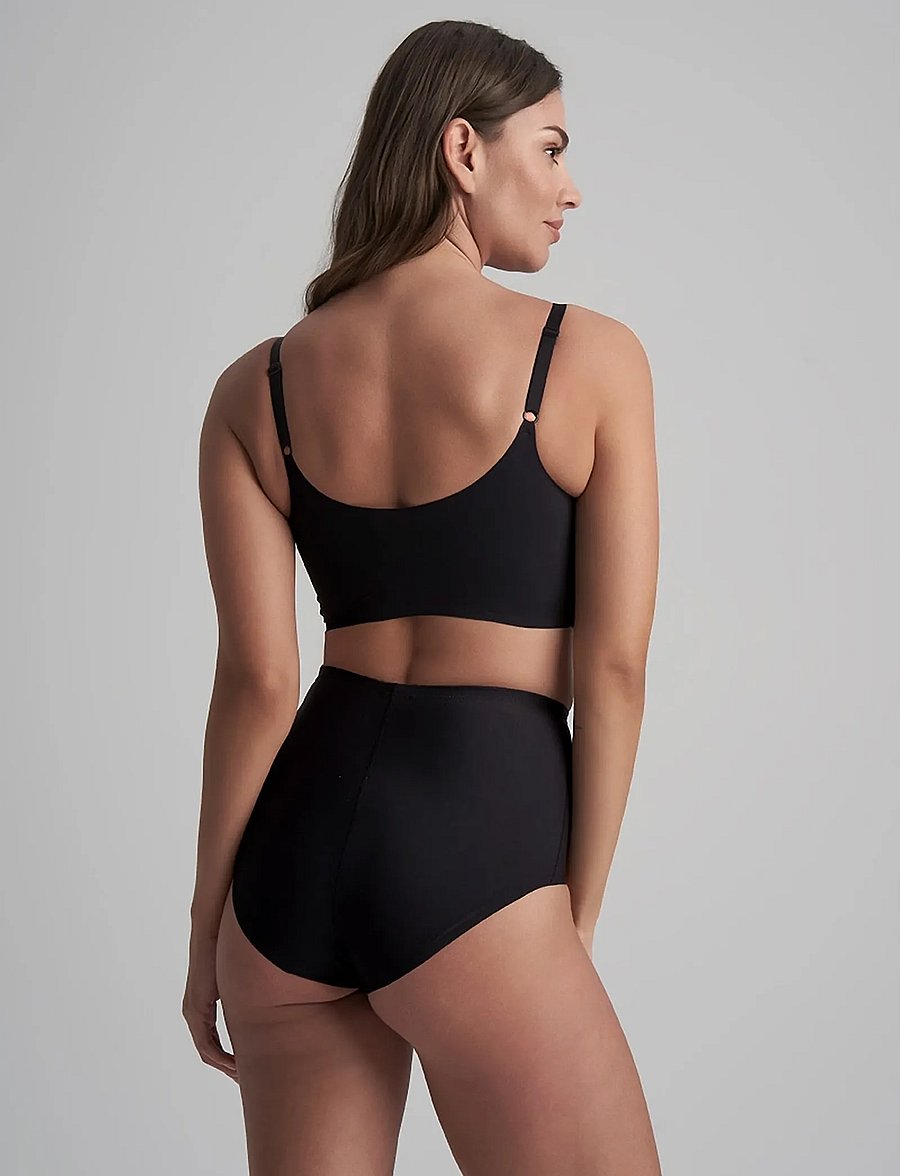 Bye Bra - Sculpting Mid Waist Brief - formende underdele - black - 3