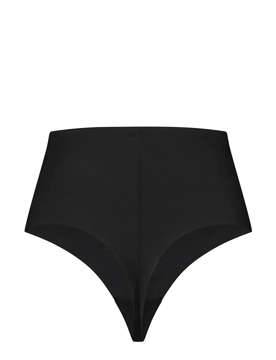 Bye Bra - Sculpting Mid Waist Thong - shaping nederdelar - black - 2