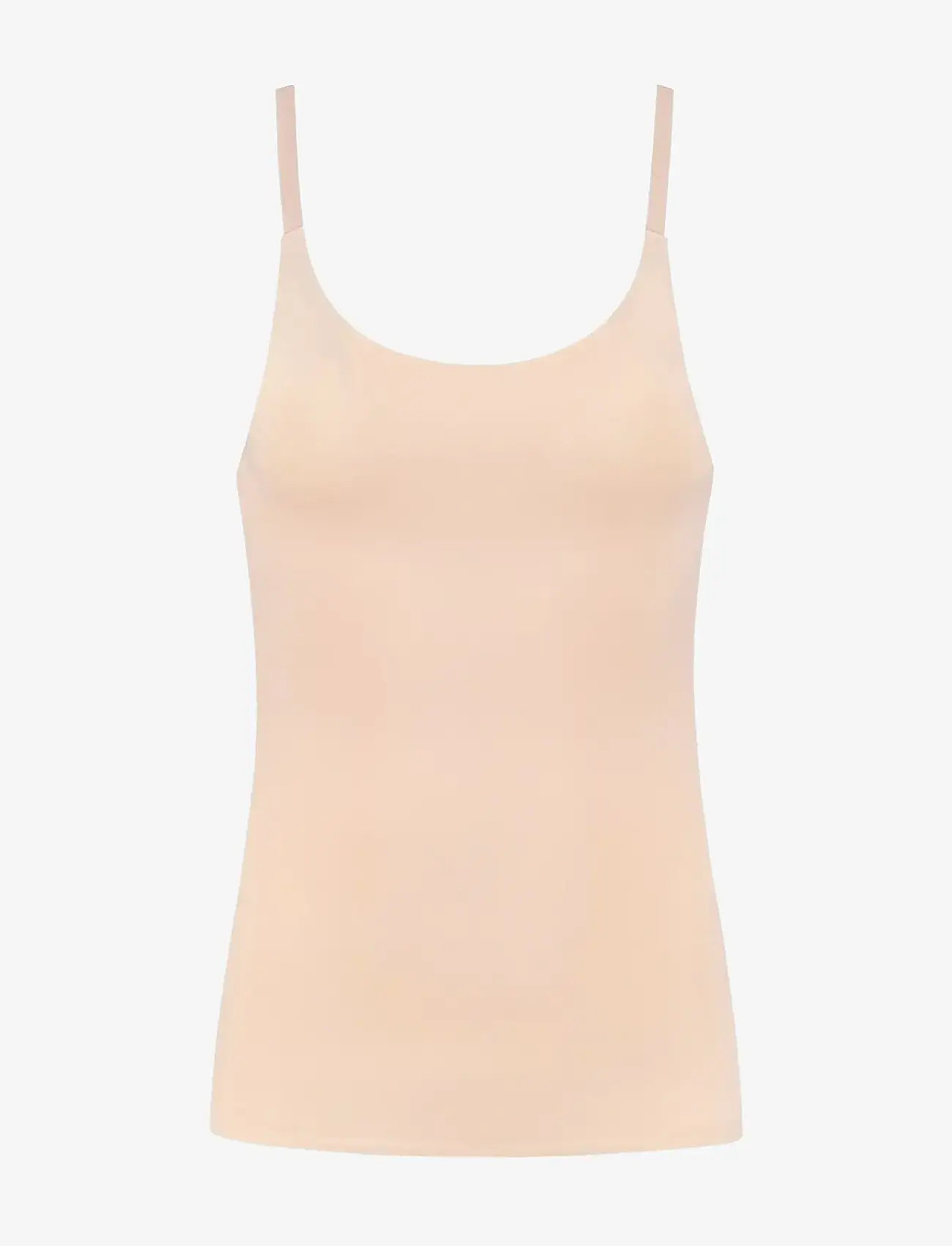 Bye Bra - Sculpting Singlet - tops - beige - 1