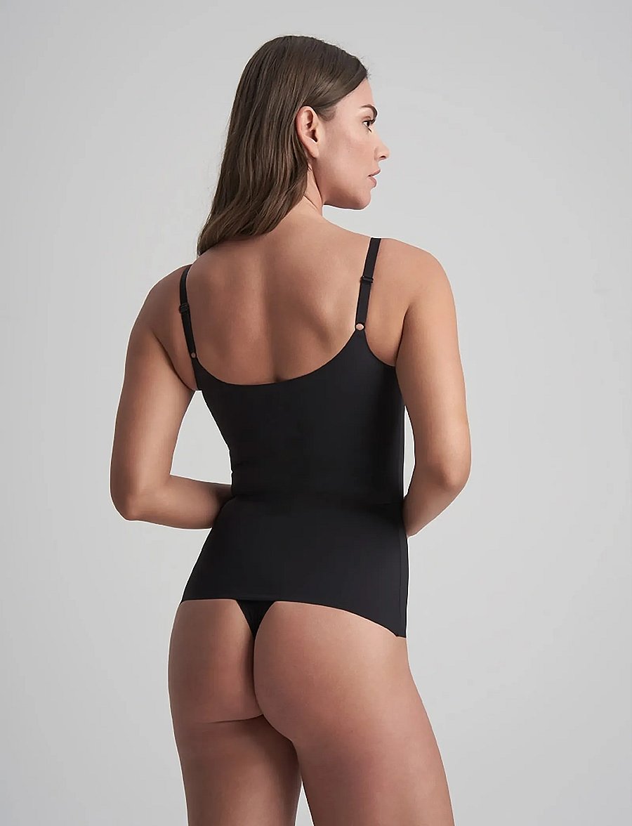 Bye Bra - Sculpting Singlet - shapewear tops - black - 3