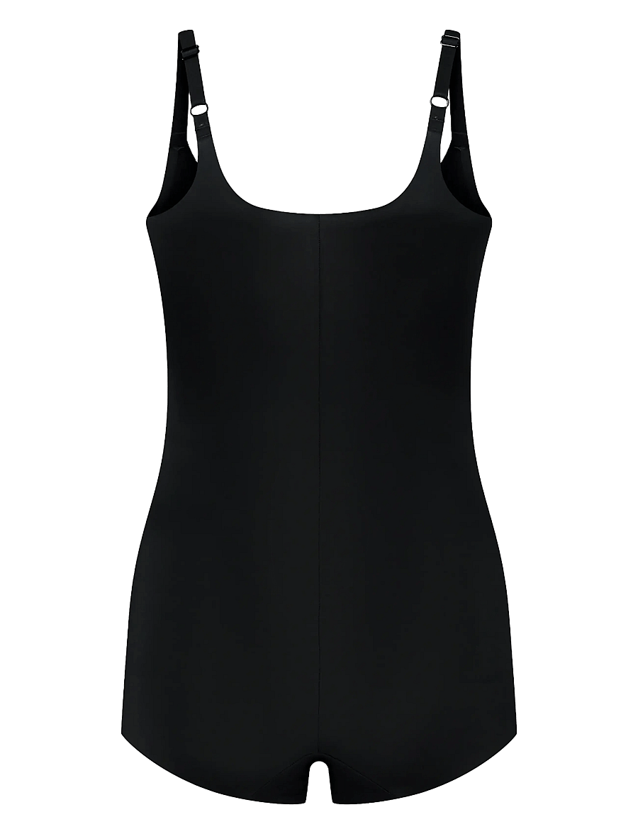 Bye Bra - Smooth Essentials Bodysuit WYOB - kujuandvad püksid ja seelikud - black - 2