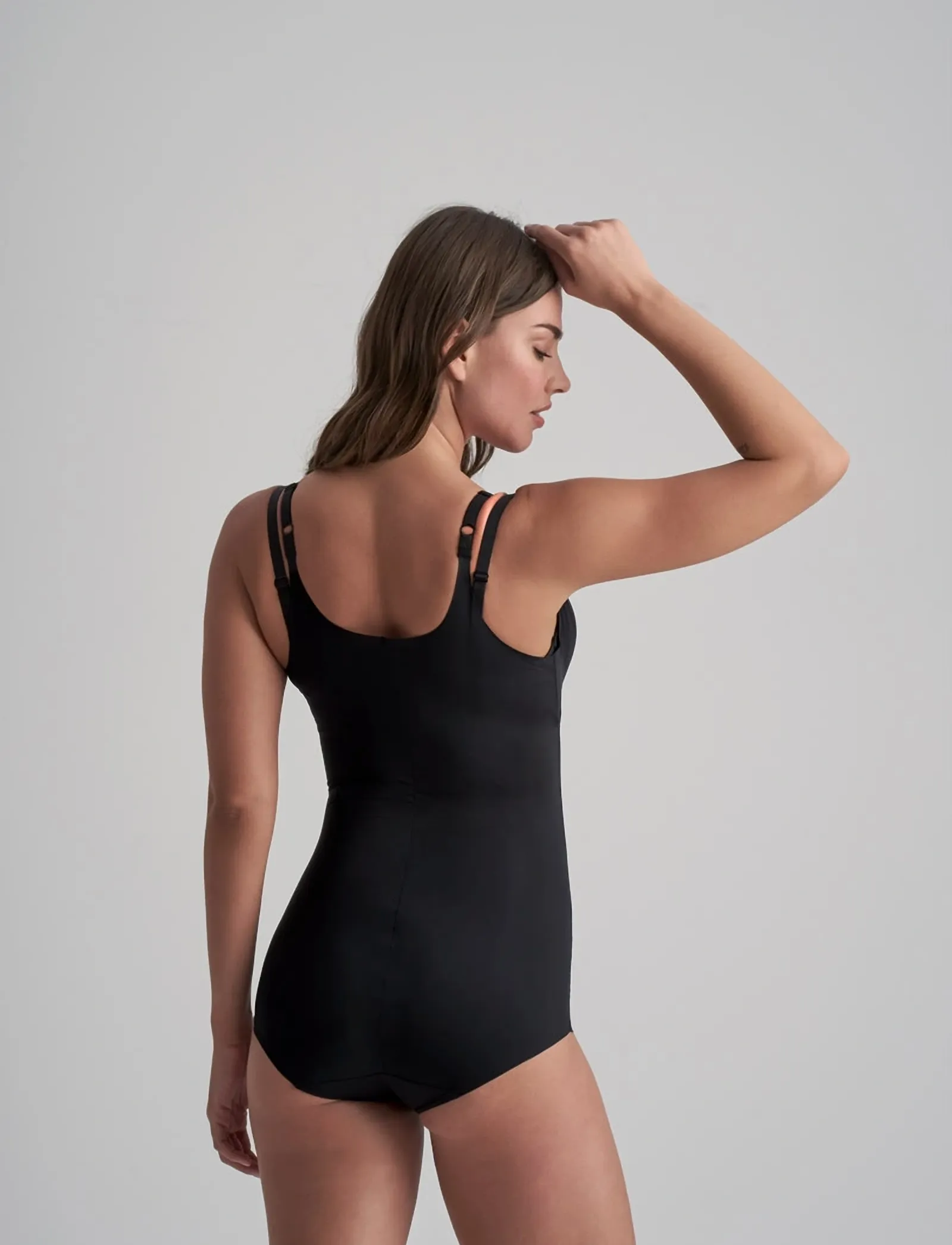 Bye Bra - Smooth Essentials Bodysuit WYOB - kujuandvad püksid ja seelikud - black - 3