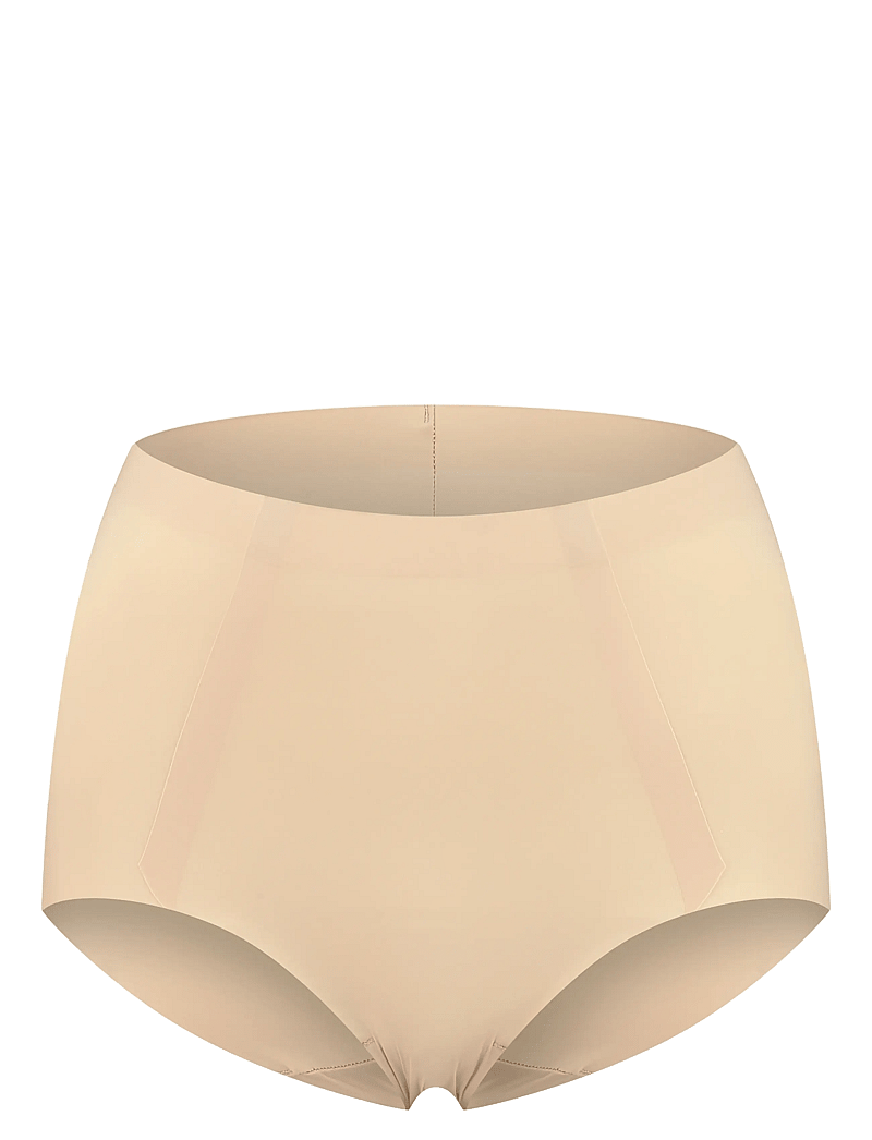 Bye Bra - Smooth Essentials Mid Waist brief 2-pack - püksikud - beige - 1