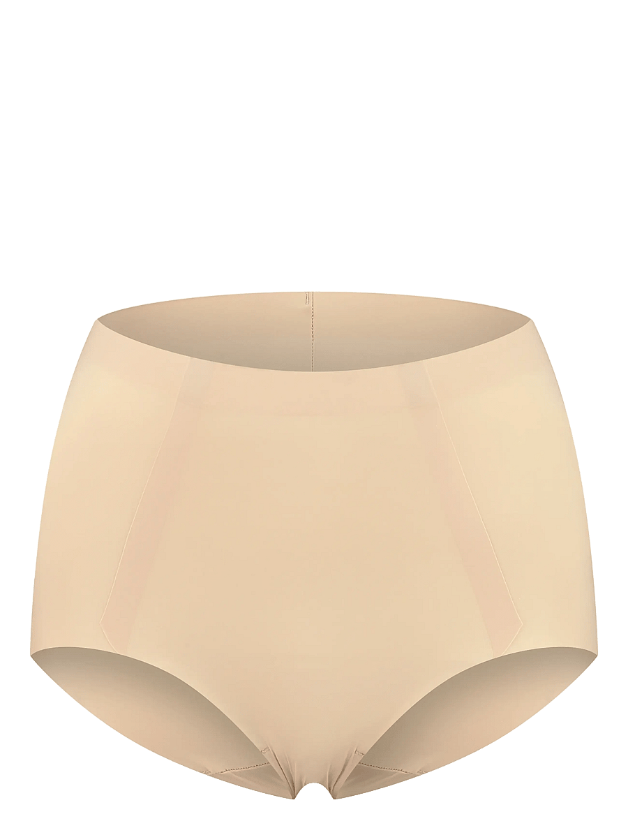 Bye Bra - Smooth Essentials Mid Waist brief 2-pack - briefs - beige - 1