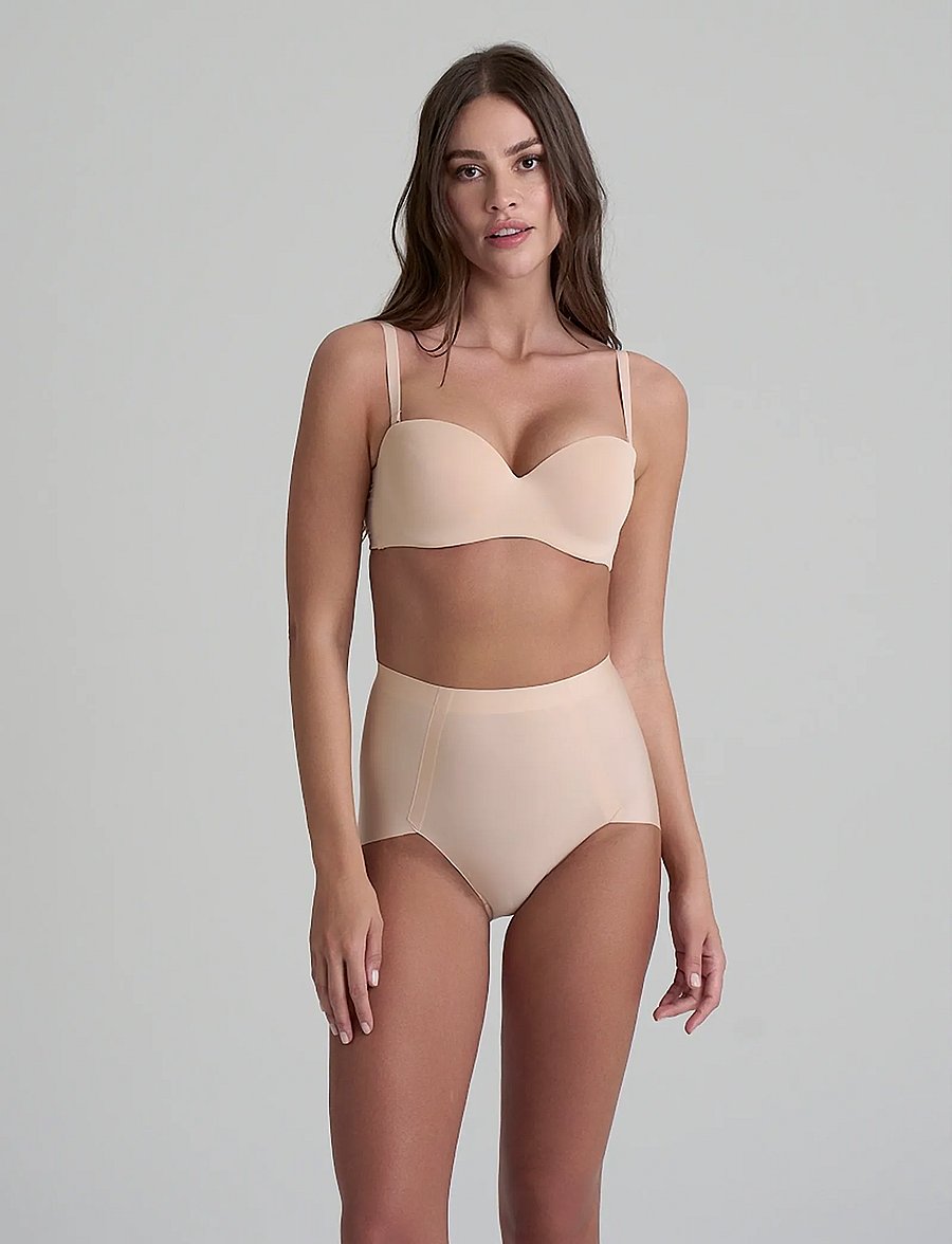 Bye Bra - Smooth Essentials Mid Waist brief 2-pack - briefs - beige - 5