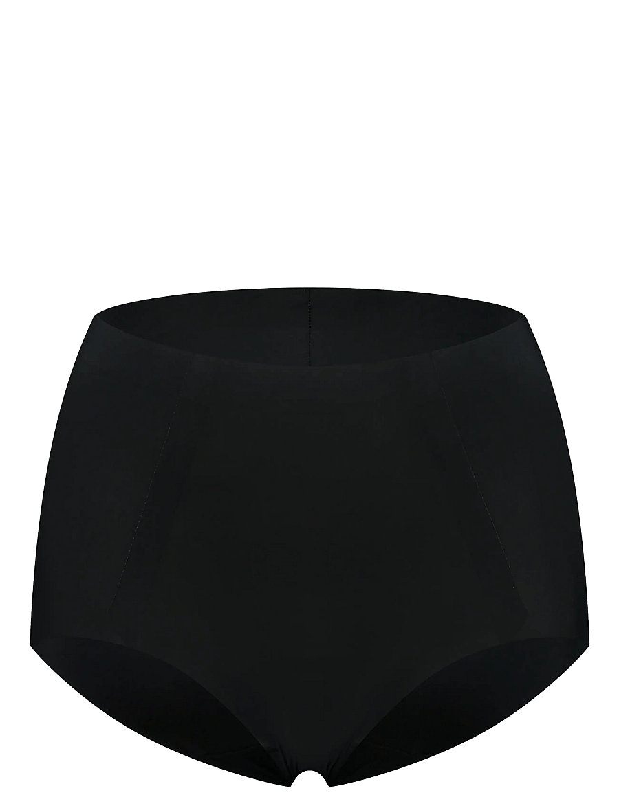 Bye Bra - Smooth Essentials Mid Waist brief 2-pack - briefs - black - 1