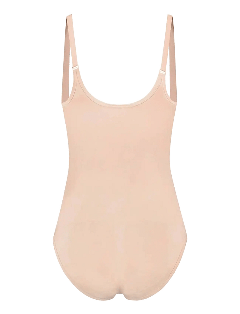 Bye Bra - Soft Touch Seamless Bodysuit Open Bust - kujuandvad püksid ja seelikud - beige - 2