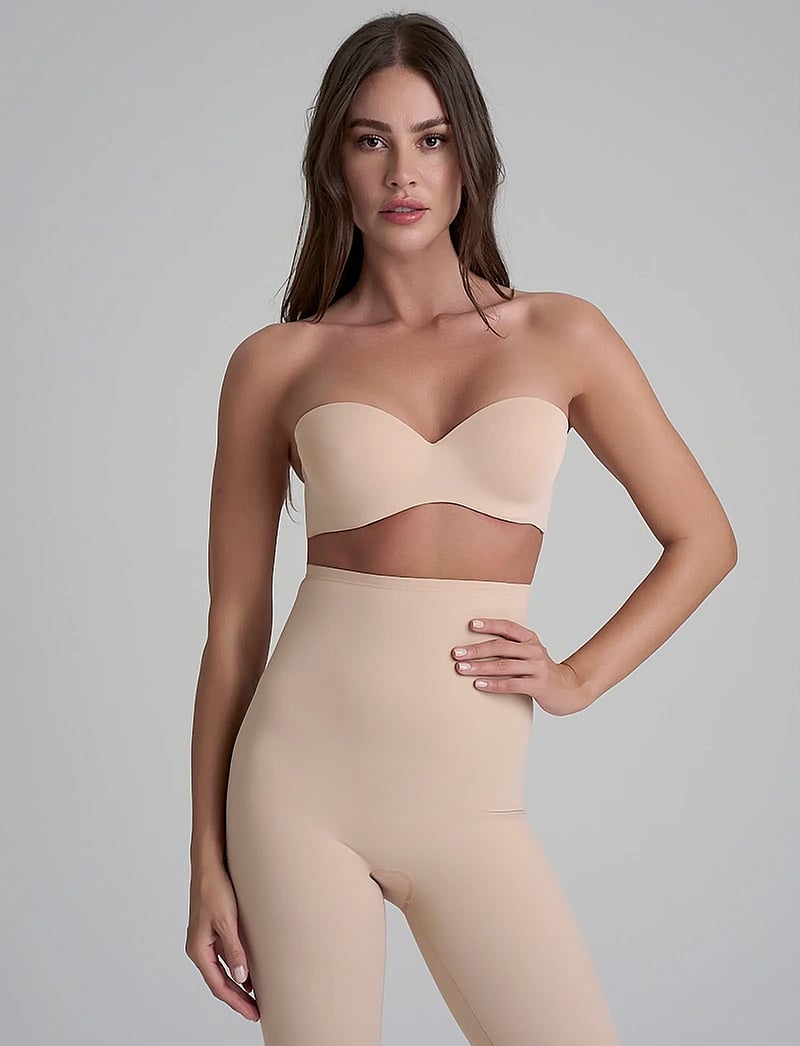 Bye Bra - Strapless Bra - paelteta rinnahoidjad - beige - 5