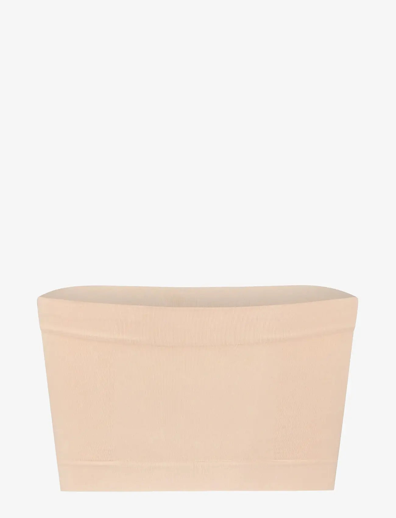 Bye Bra - Soft Touch Seamless Tube Top - bralette - beige - 2