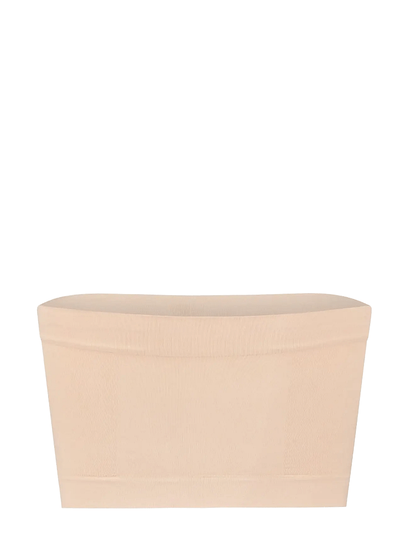 Bye Bra - Soft Touch Seamless Tube Top - bralette - beige - 2