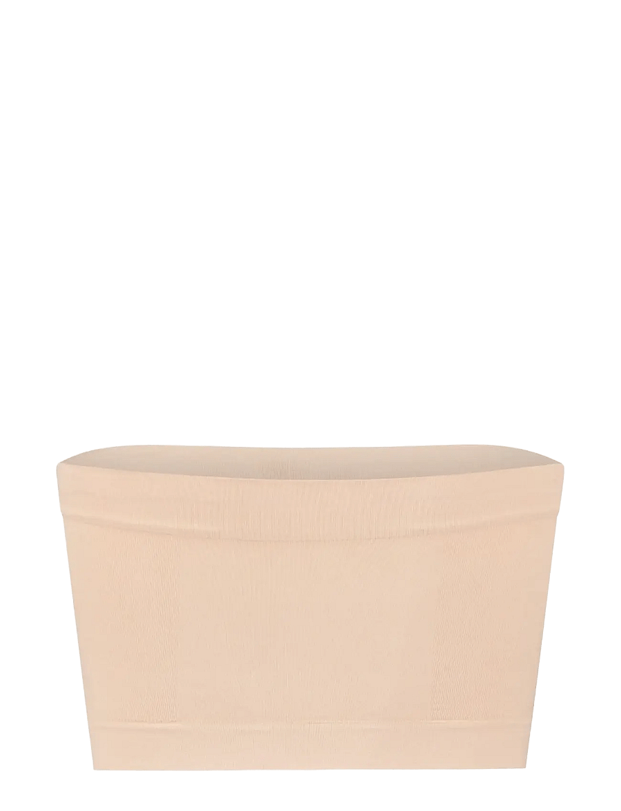 Bye Bra - Soft Touch Seamless Tube Top - bralette - beige - 2