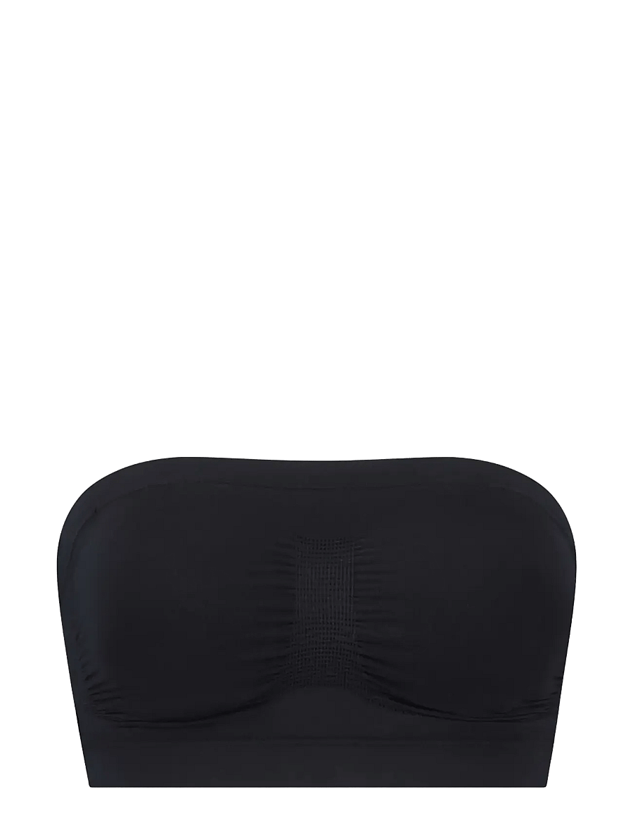 Bye Bra - Soft Touch Seamless Tube Top - bralette - black - 1