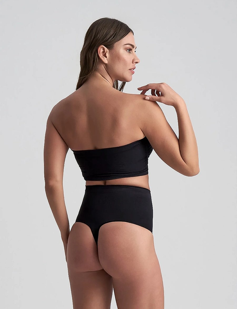 Bye Bra - Soft Touch Seamless Tube Top - bralette - black - 4