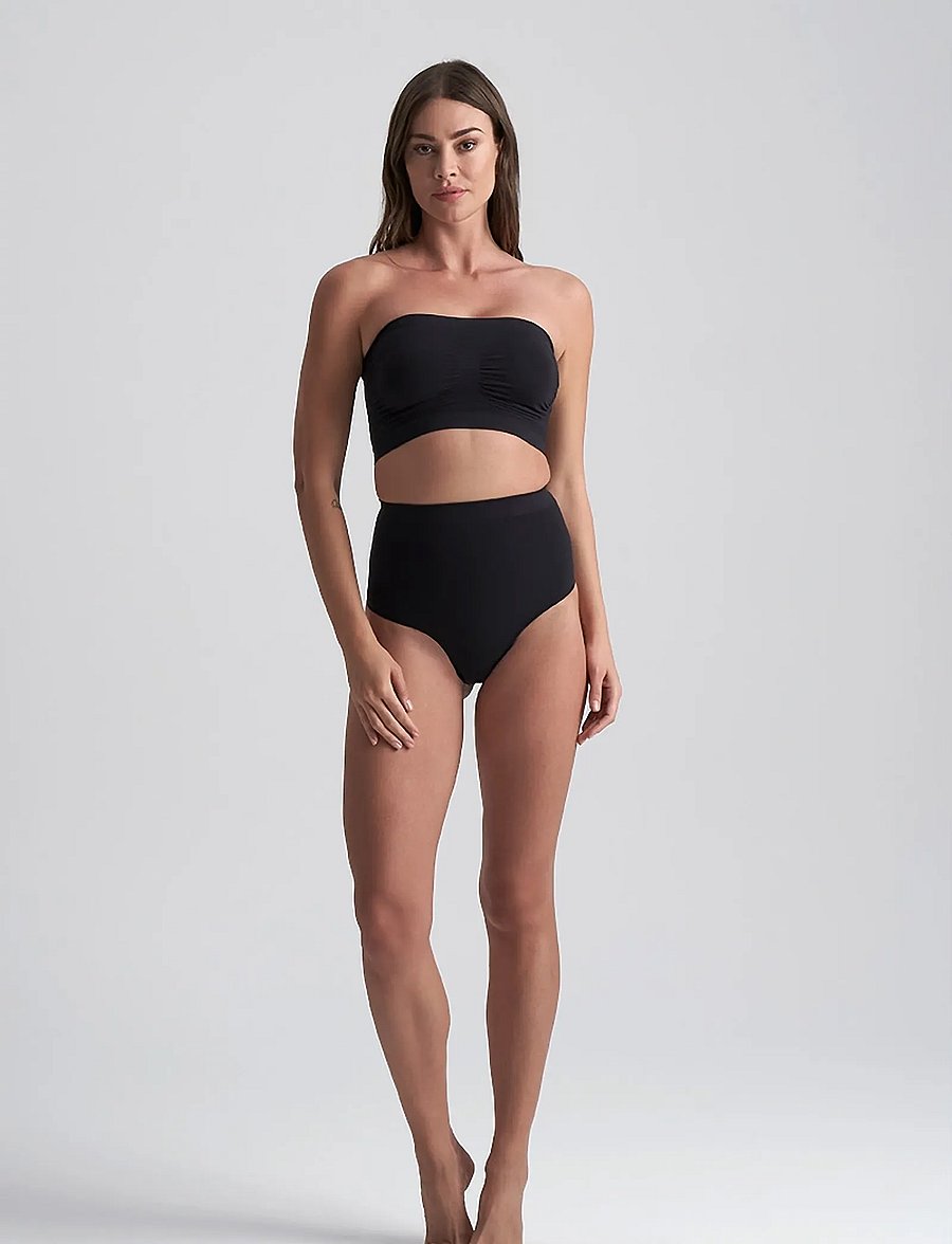 Bye Bra - Soft Touch Seamless Tube Top - bralette - black - 5