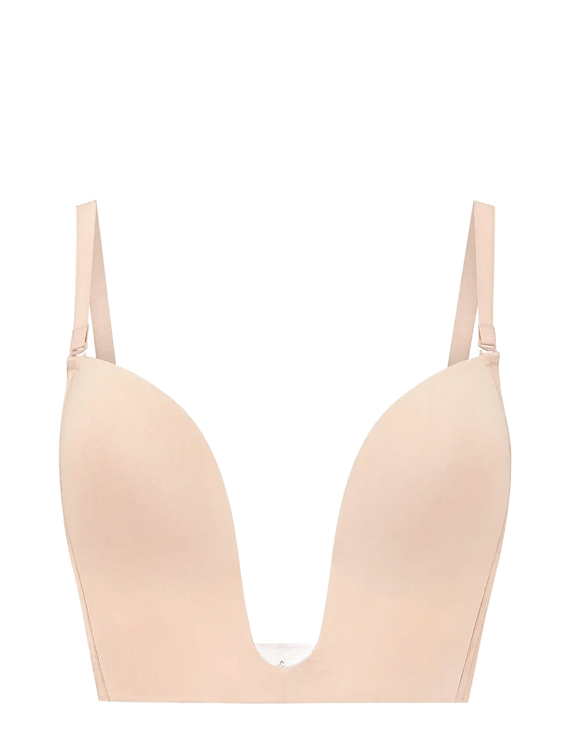 Bye Bra - Ultra Plunge Bra - plunge bhs - beige - 1