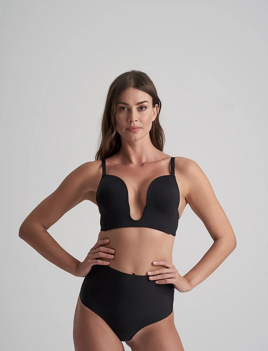Bye Bra - Ultra Plunge Bra - plunge bh:ar - black - 3