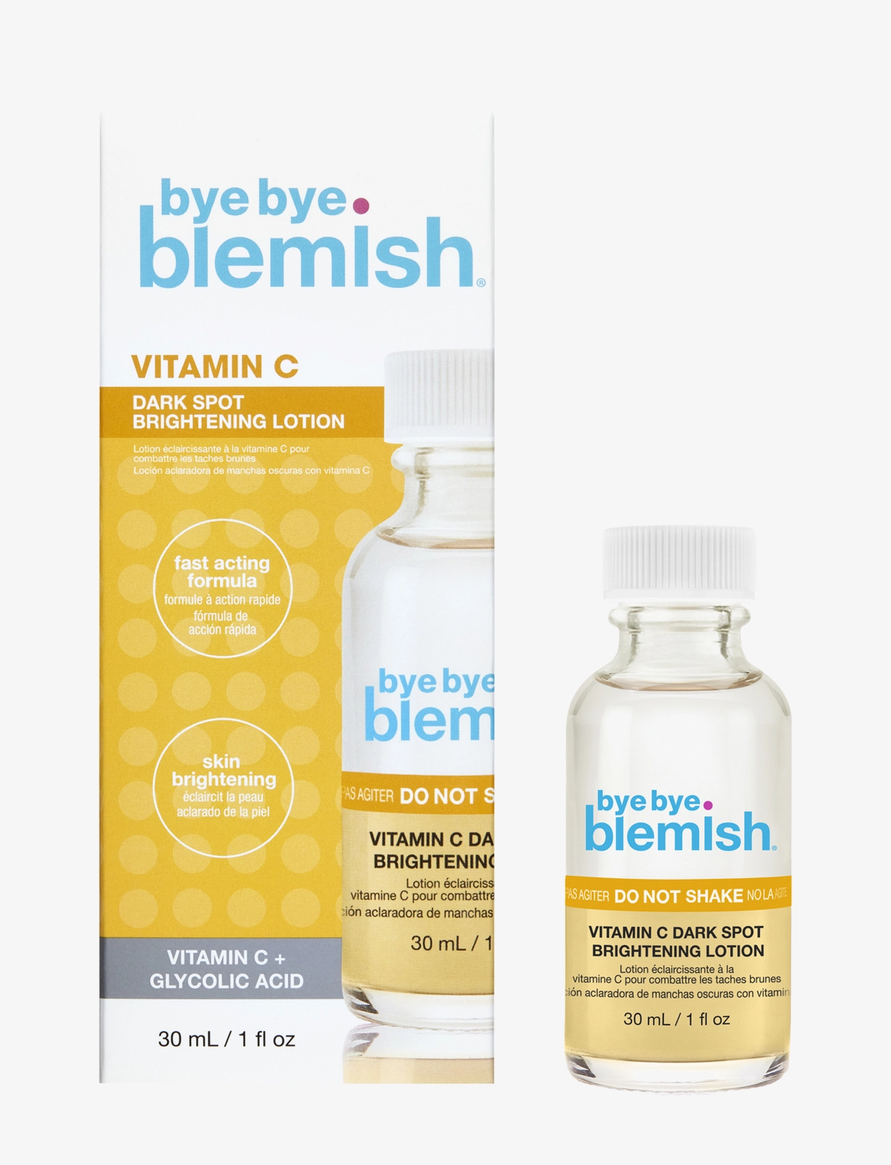 Bye bye Blemish Dark Spot Lotion Vitamin C, Punktbehandling, Nude, Str: 30 ml