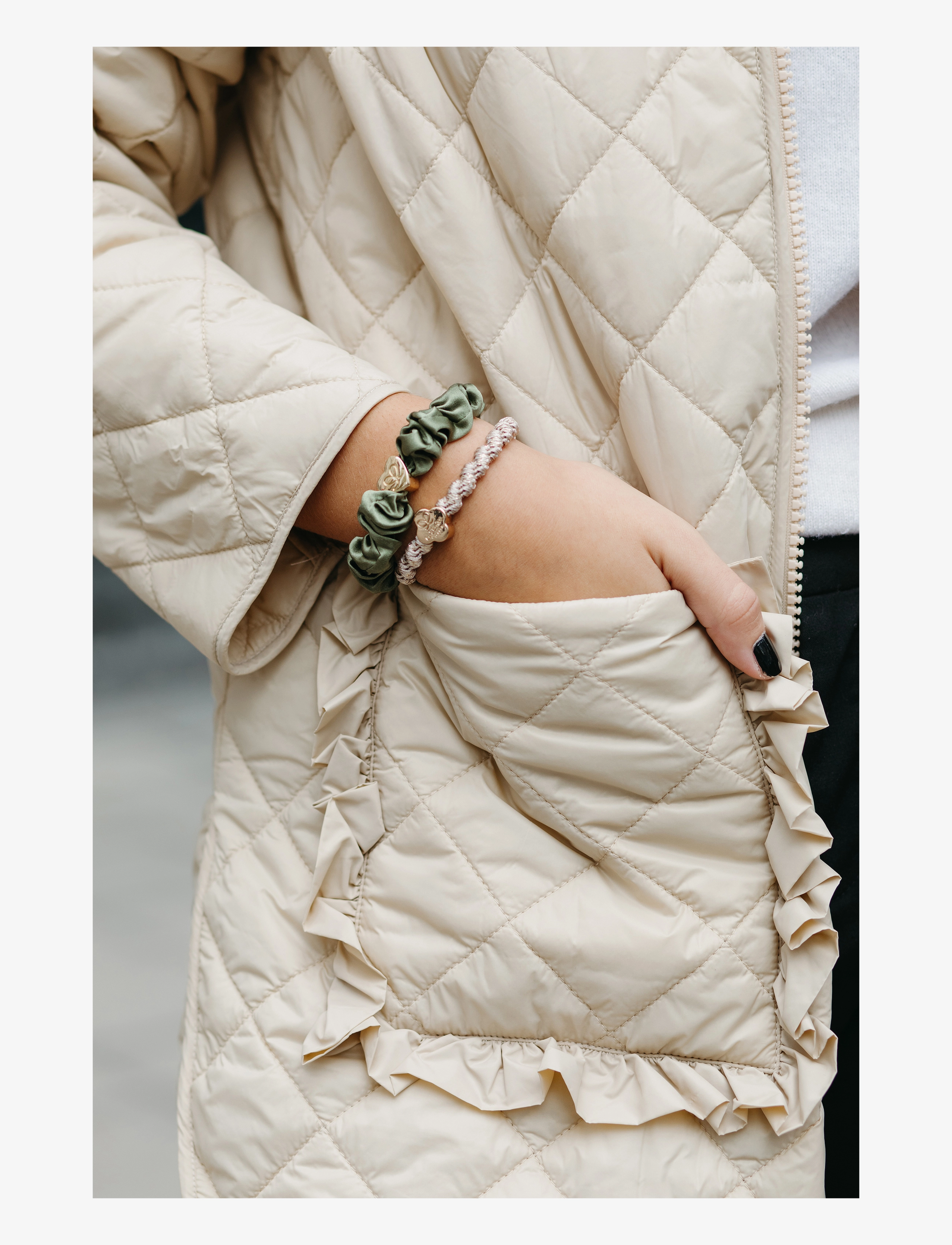 ByEloise - Olive & Gold - zemākās cenas - multicolor - 2
