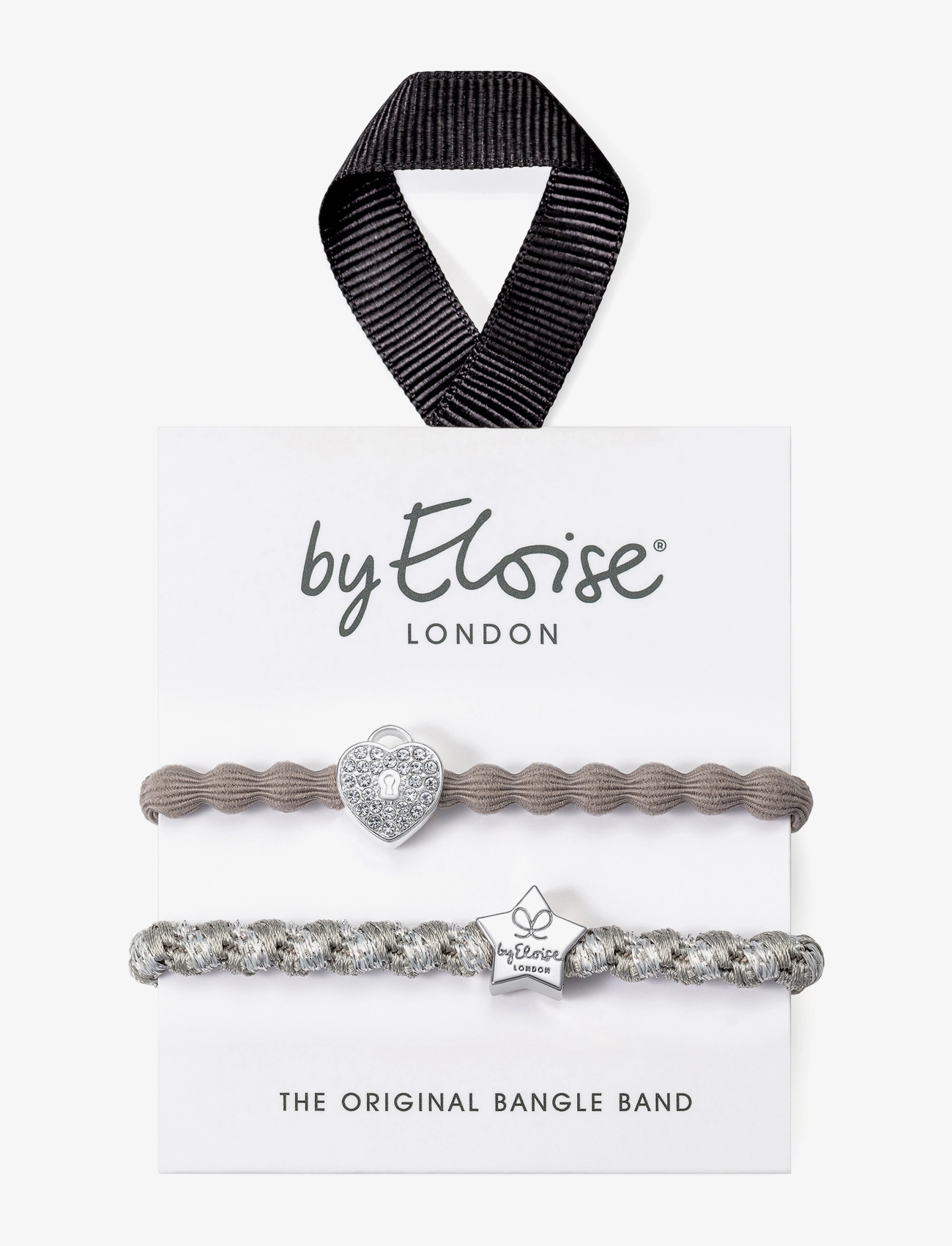 ByEloise Shine Bright, One Size, Grey, Hårtilbehør > Scrunchies, Dame