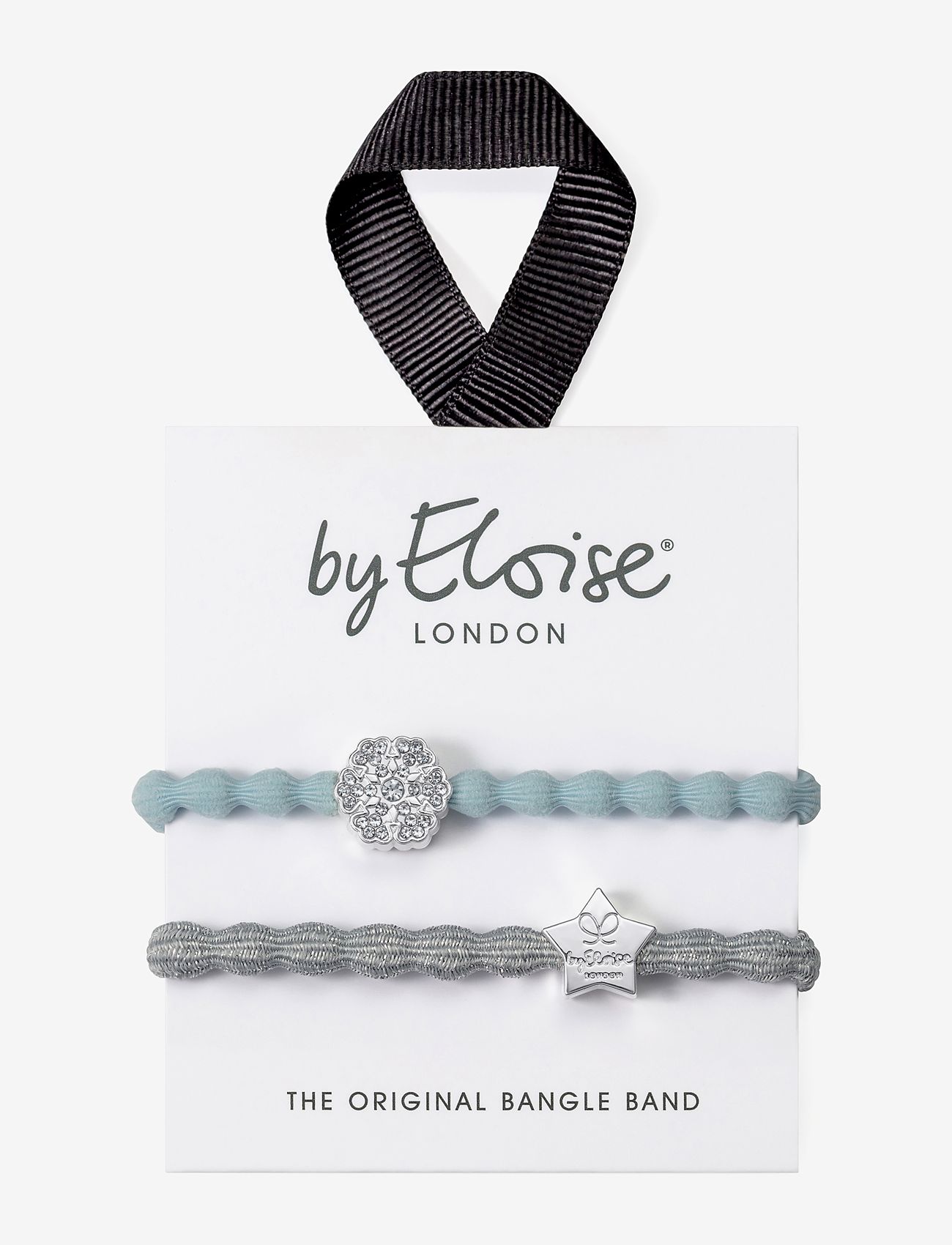 ByEloise - Ice Queen - hårsnoddar - sky blue, silver - 0