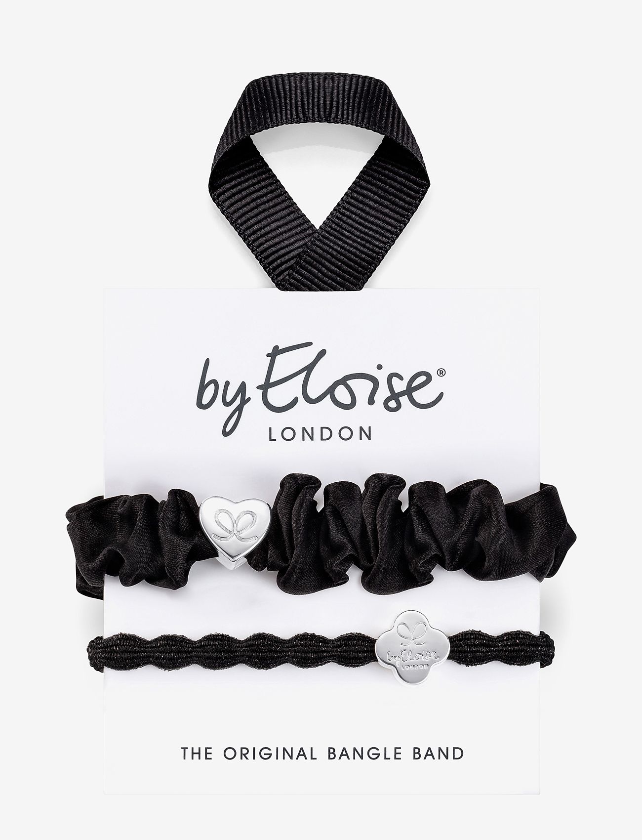 ByEloise - Silver & Black - scrunchies - multicolor - 0