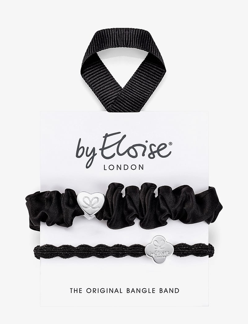 ByEloise - Silver & Black - scrunchies ja patsikummid - multicolor - 0