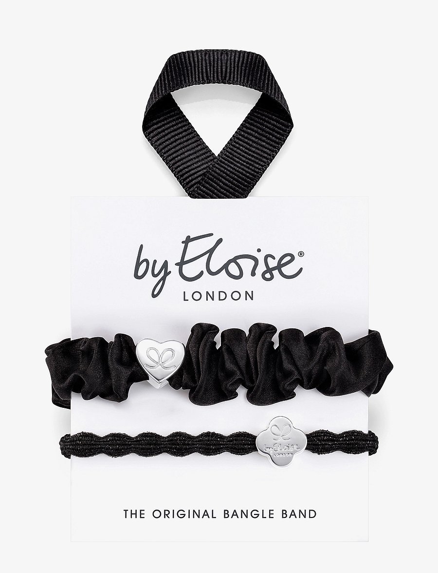 ByEloise - Silver & Black - juuksepaelad ja -klambrid - multicolor - 0