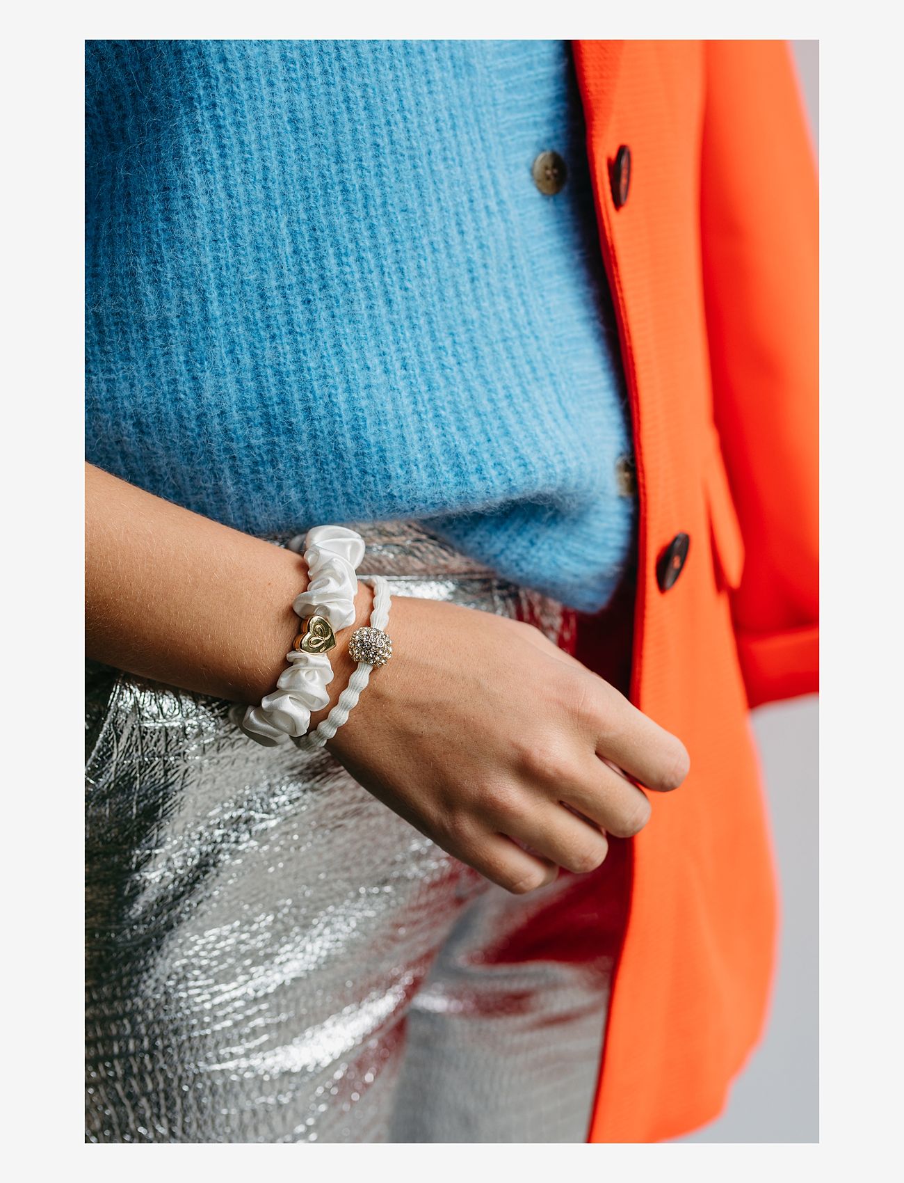 ByEloise - Elegant Ivory - scrunchies - white - 1