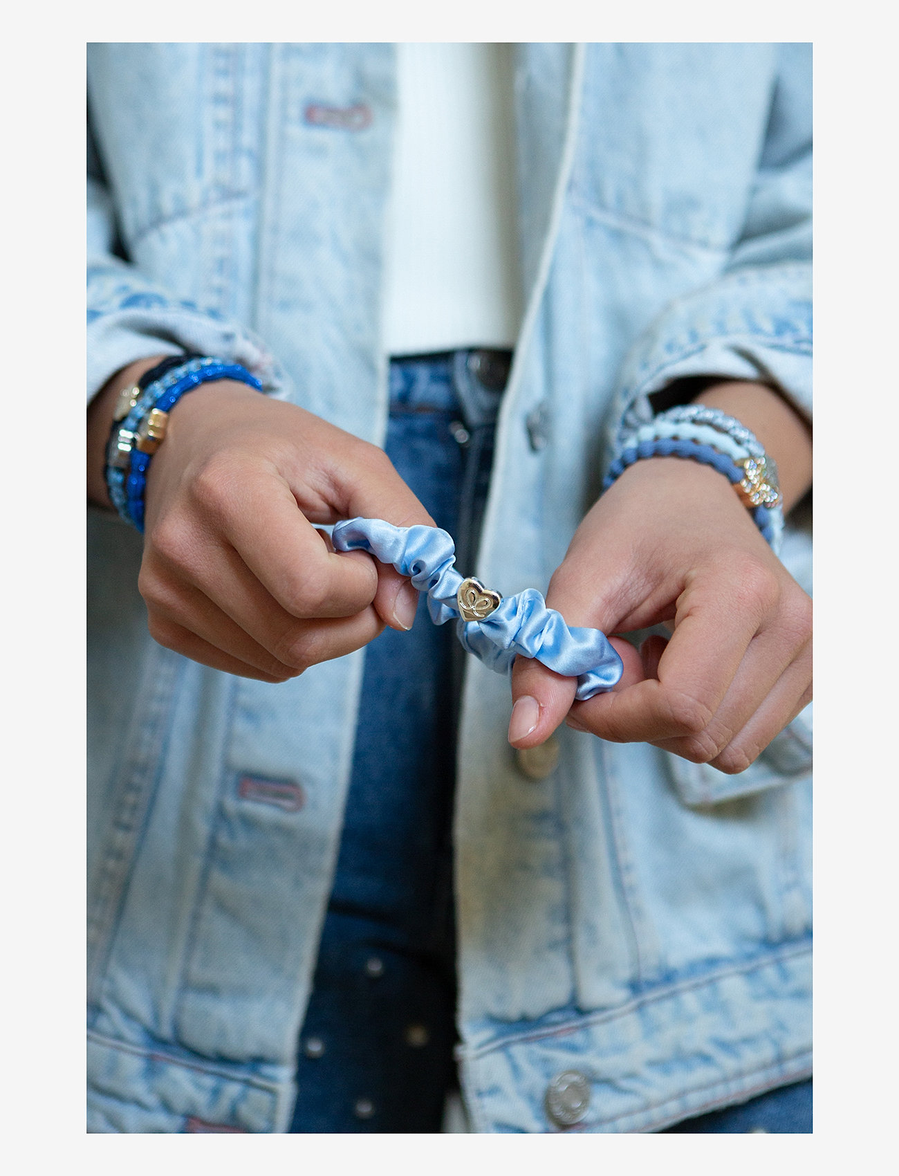 ByEloise - Blue Skies - scrunchies - mixed - 2