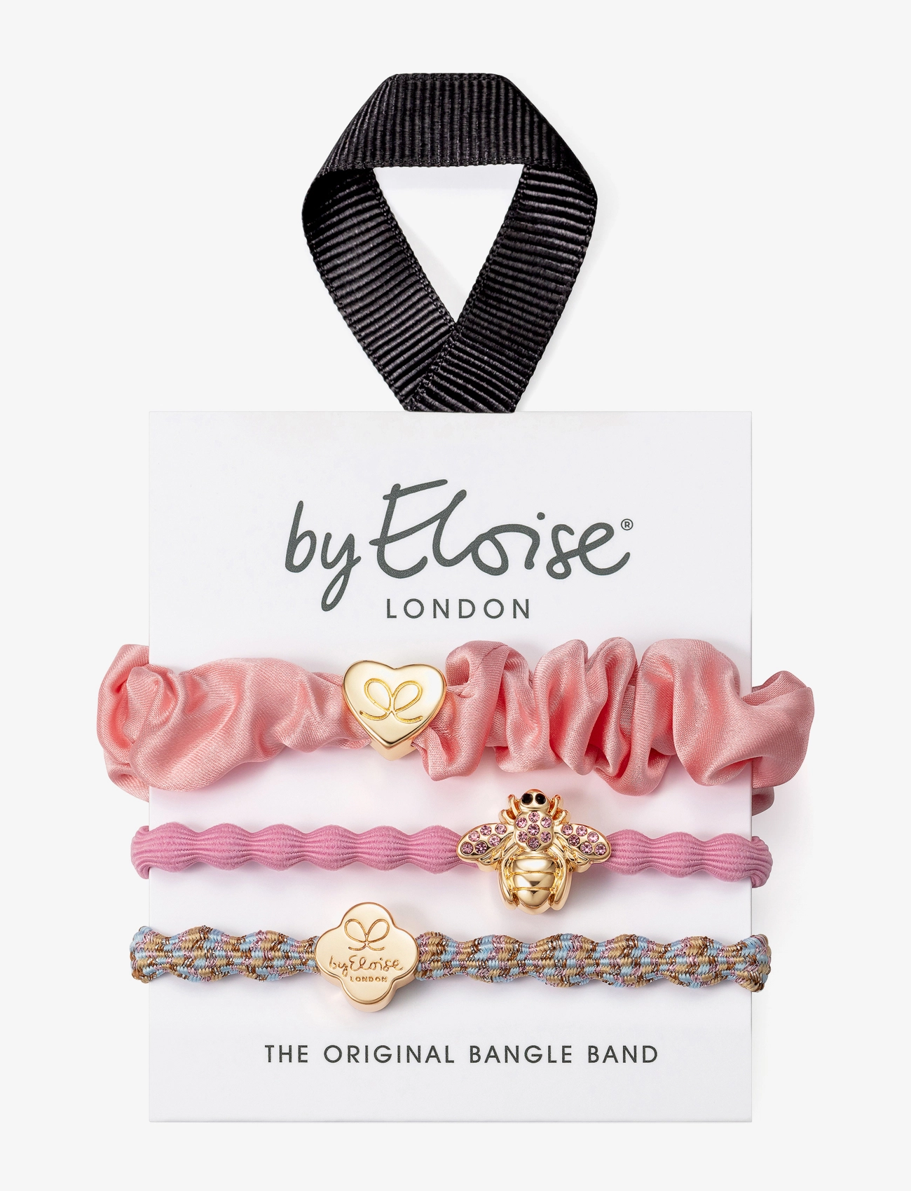 ByEloise Think Pink, Kvinder, Hårbånd Og Armbånd Sæt, Multi/mønstret, Str: ONE SIZE