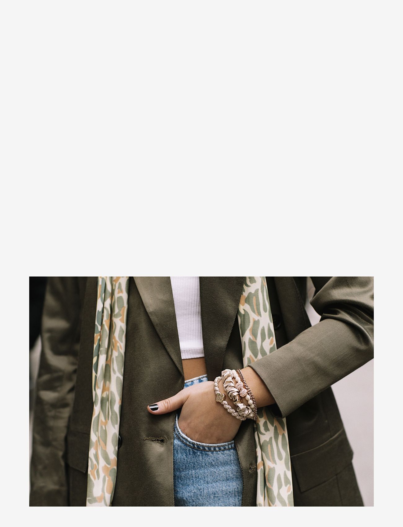 ByEloise - Sandy Lane - scrunchies - multicolor - 2