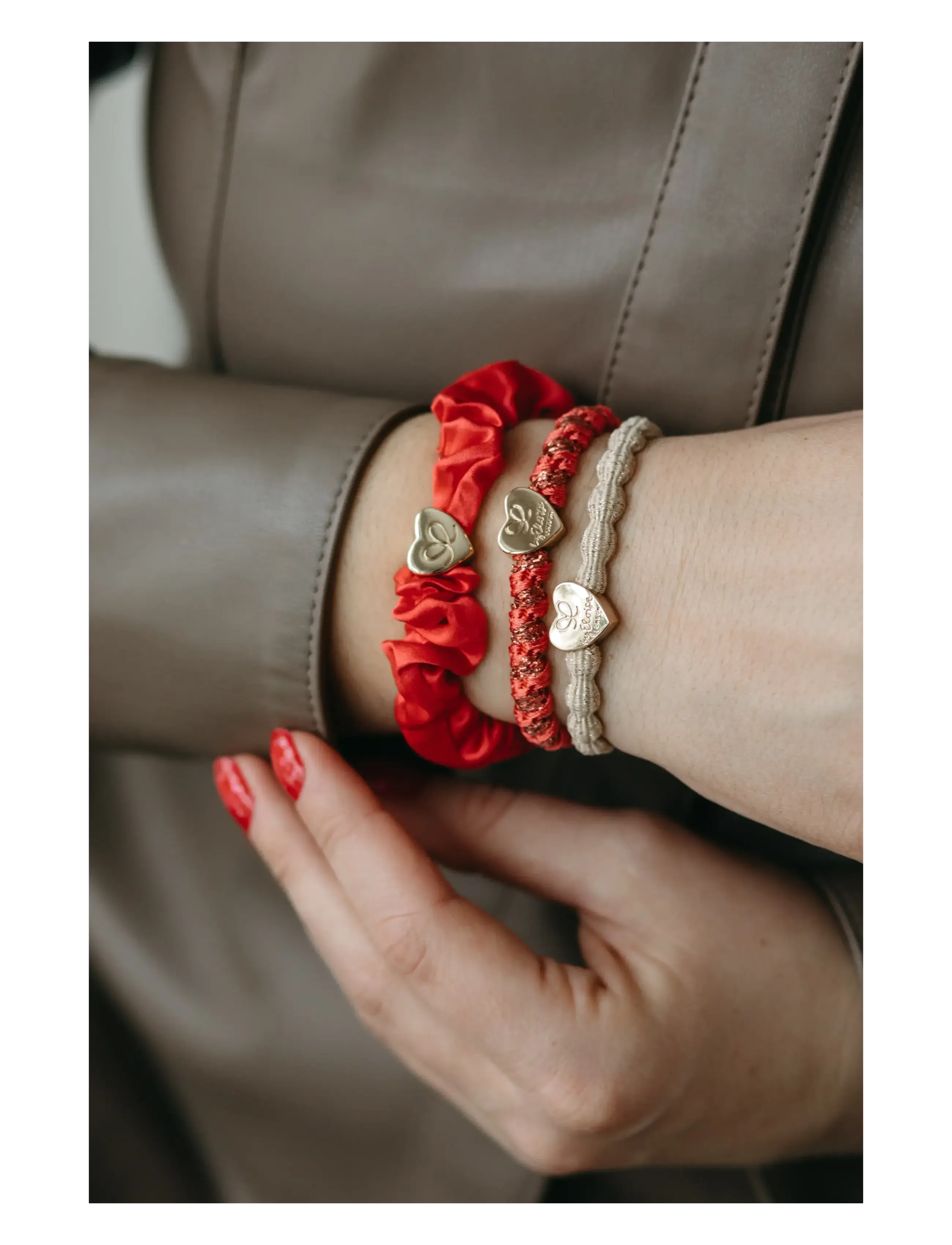 ByEloise - Valentine Hearts - scrunchies ja patsikummid - mixed - 2