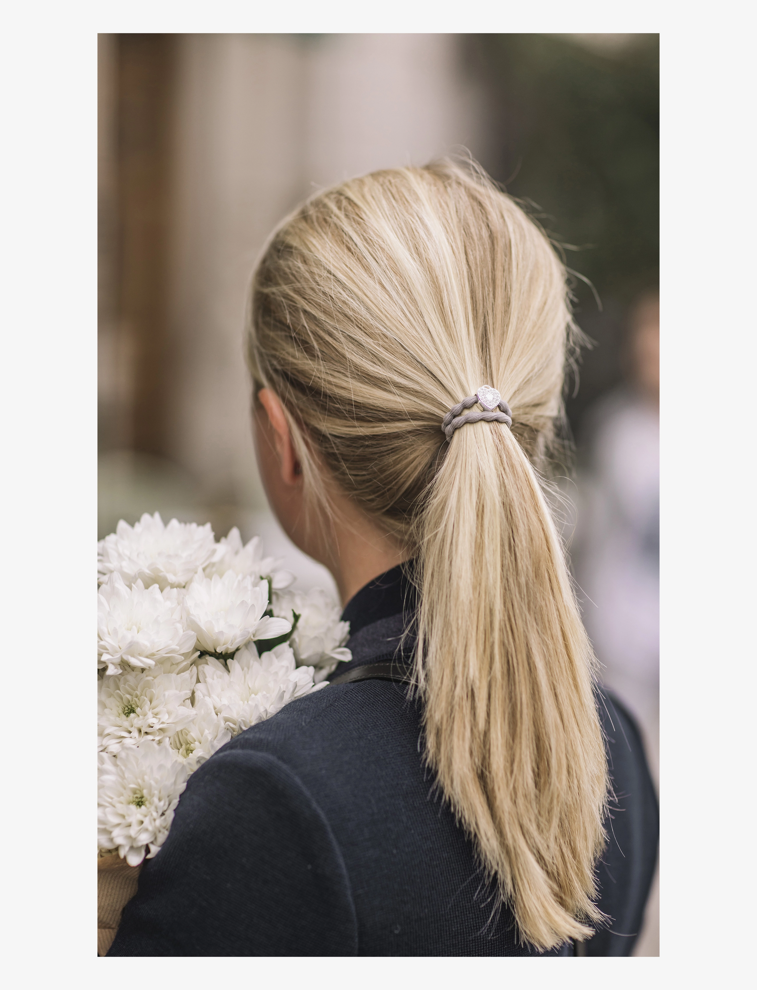 ByEloise - Shades of Grey - scrunchies - multicolor - 1