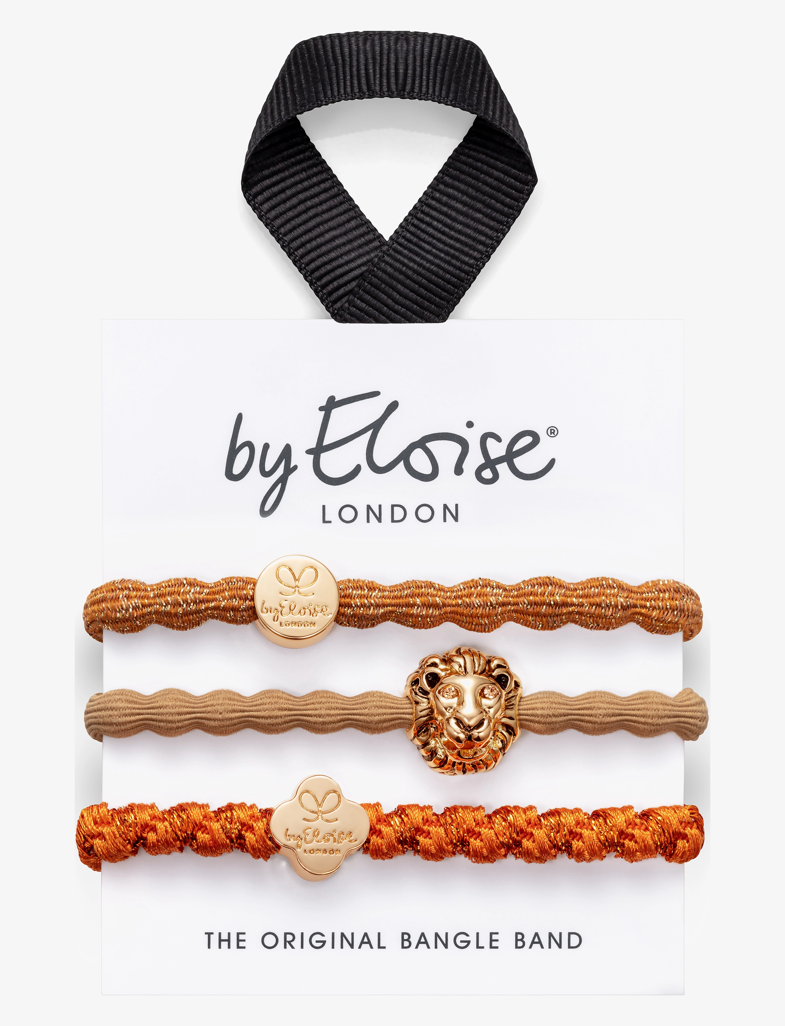 ByEloise Sunset Safari - Scrunchies - ORANGE, GOLD, BEIGE / orange