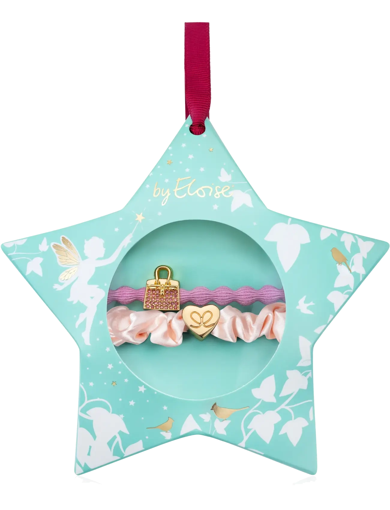 ByEloise ENCHANTED STAR PINK - Hårsnoddar och hårband - PINK / pink/rose