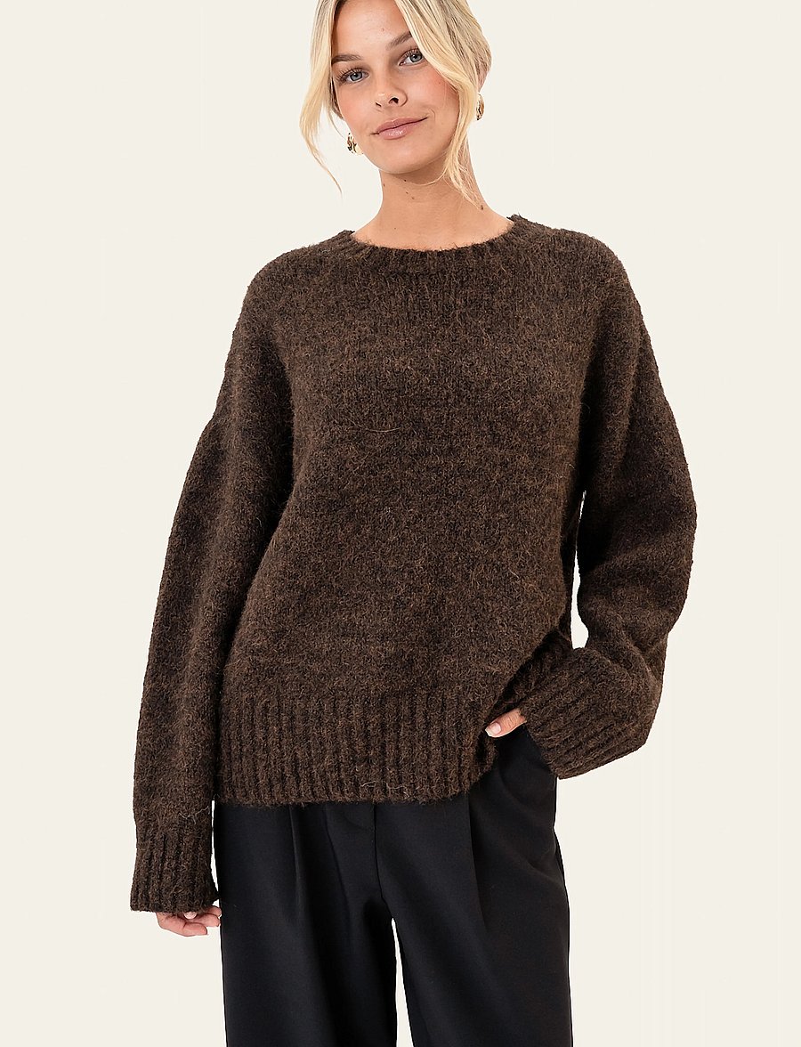 BYIC - MaisyIC Pullover - pullover - dark brown - 0