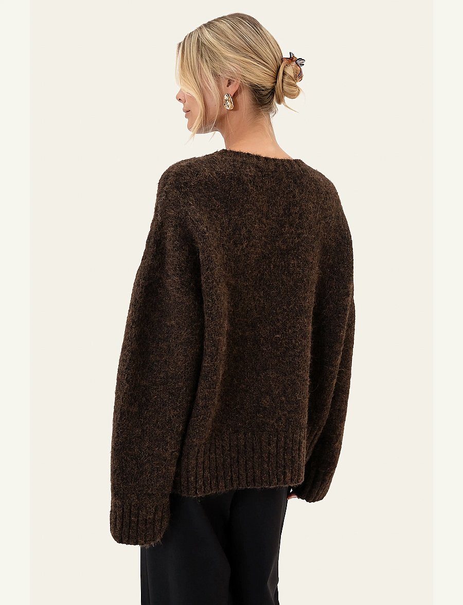 BYIC - MaisyIC Pullover - pullover - dark brown - 3