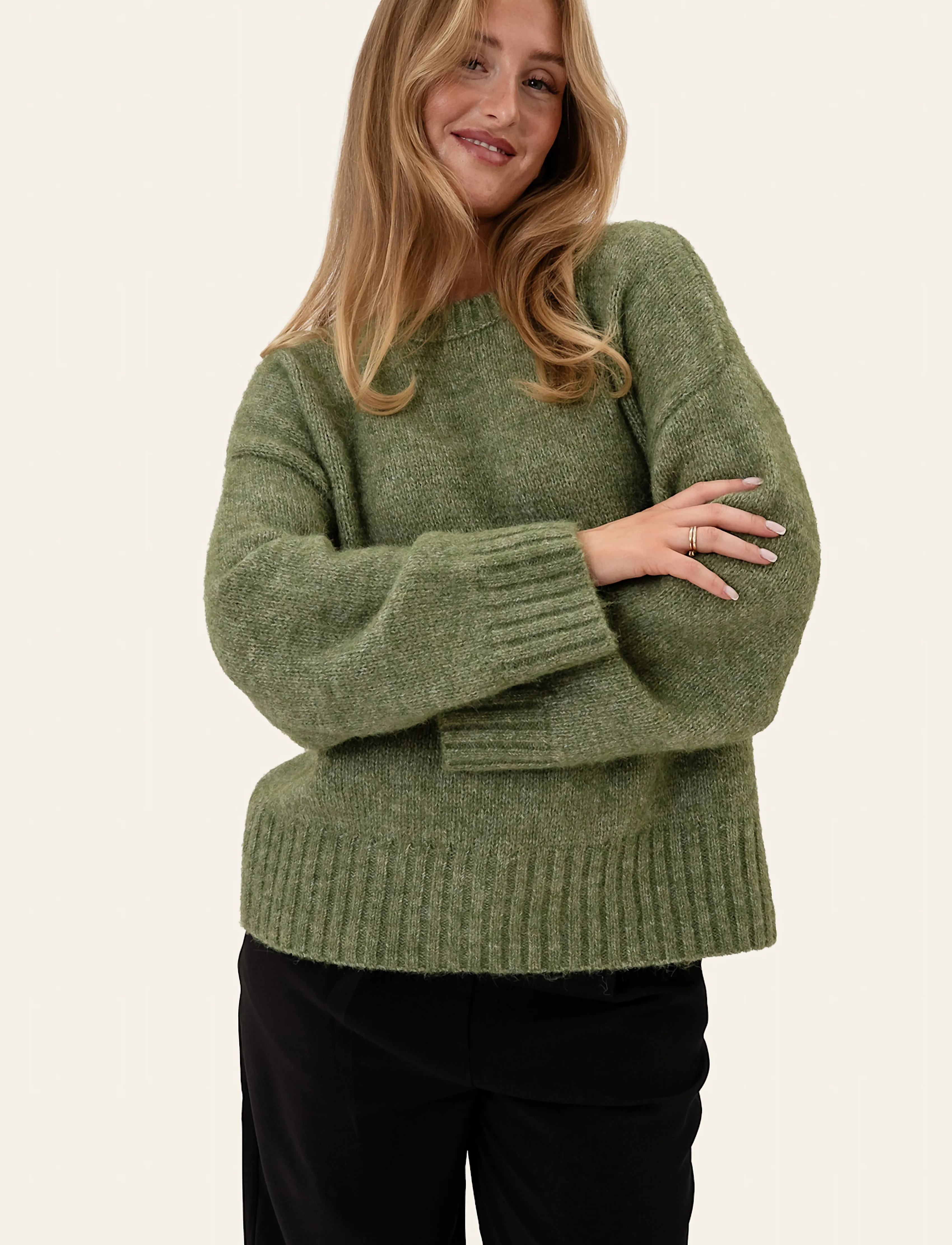BYIC - MaisyIC Pullover - pullover - moss green - 3