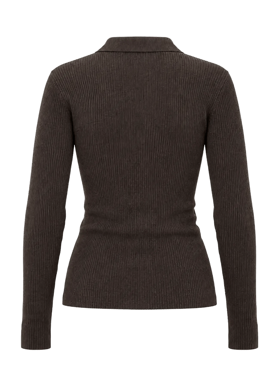 BYIC - ElvieIC Polo - pullover - dark brown - 2