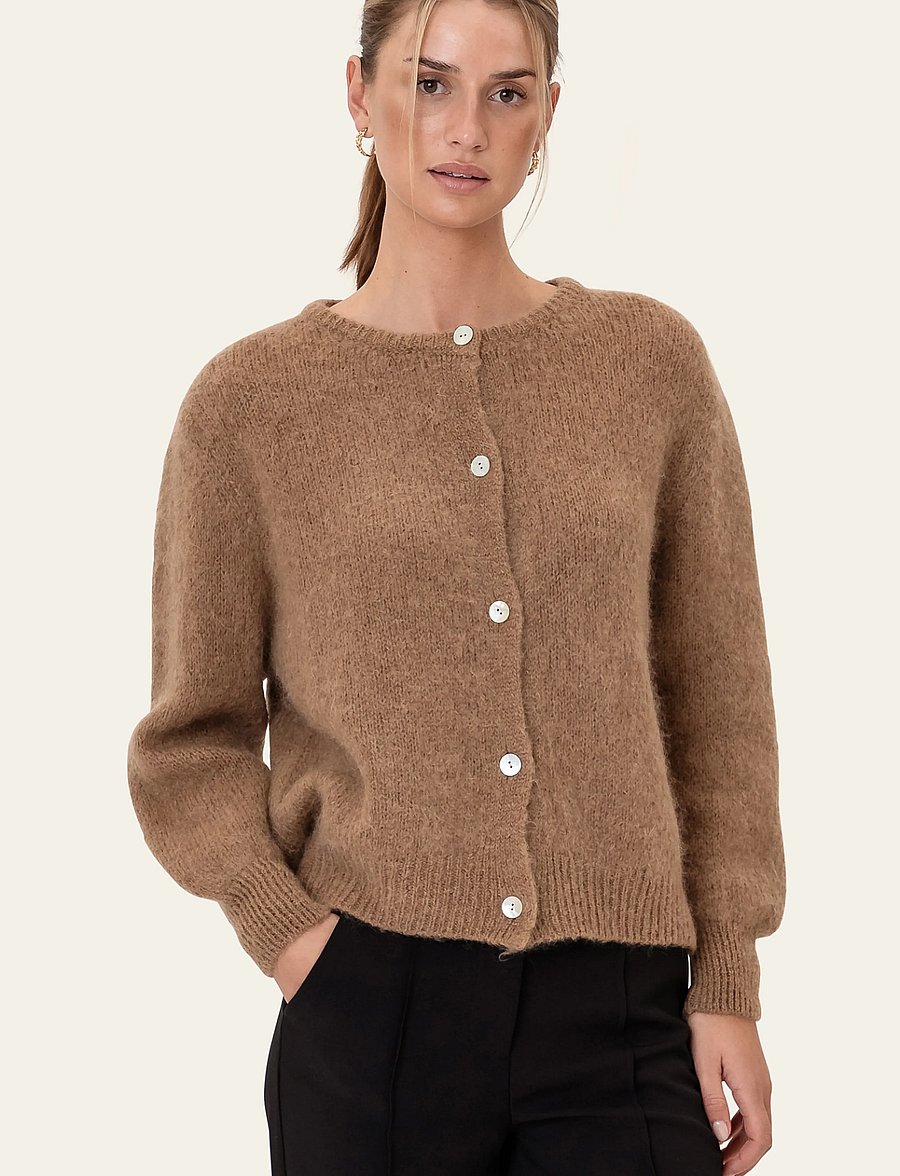 BYIC - IdaIC Cardigan - kardiganid - camel - 0