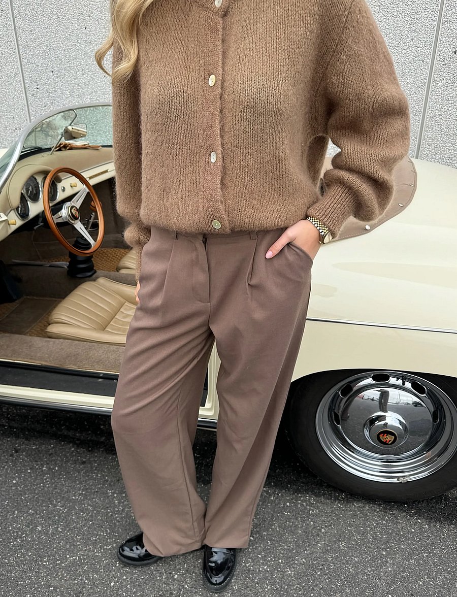 BYIC - IdaIC Cardigan - koftor - camel - 4