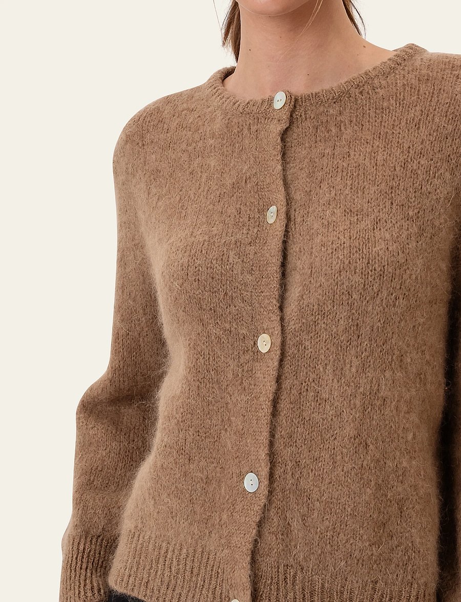 BYIC - IdaIC Cardigan - kardiganid - camel - 4