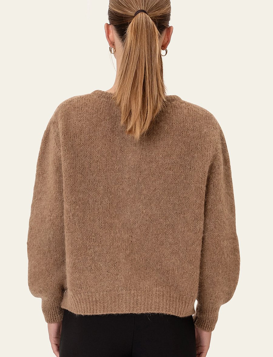 BYIC - IdaIC Cardigan - koftor - camel - 5