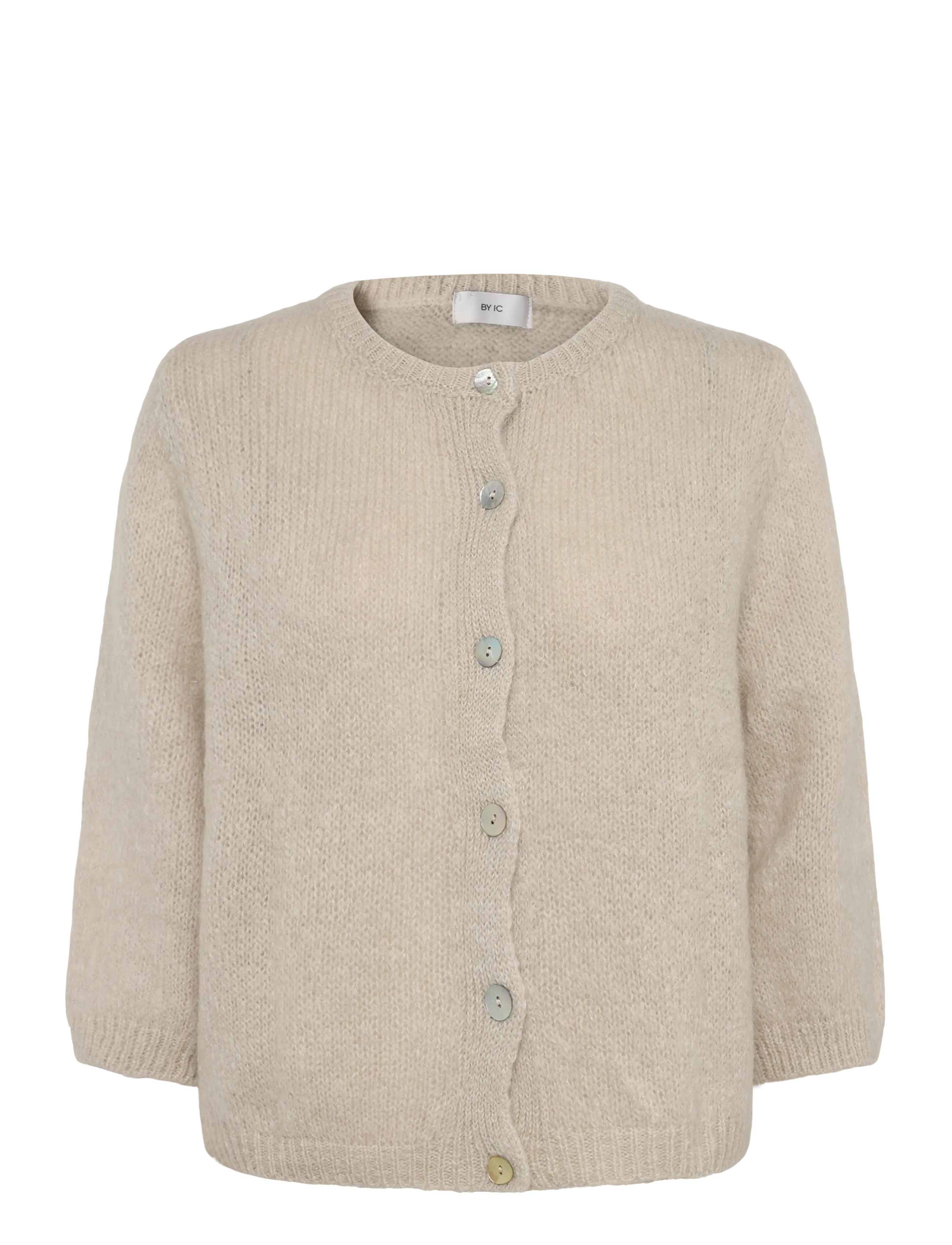 BYIC - IdaIC 3/4 Cardigan - strickjacken - beige - 1